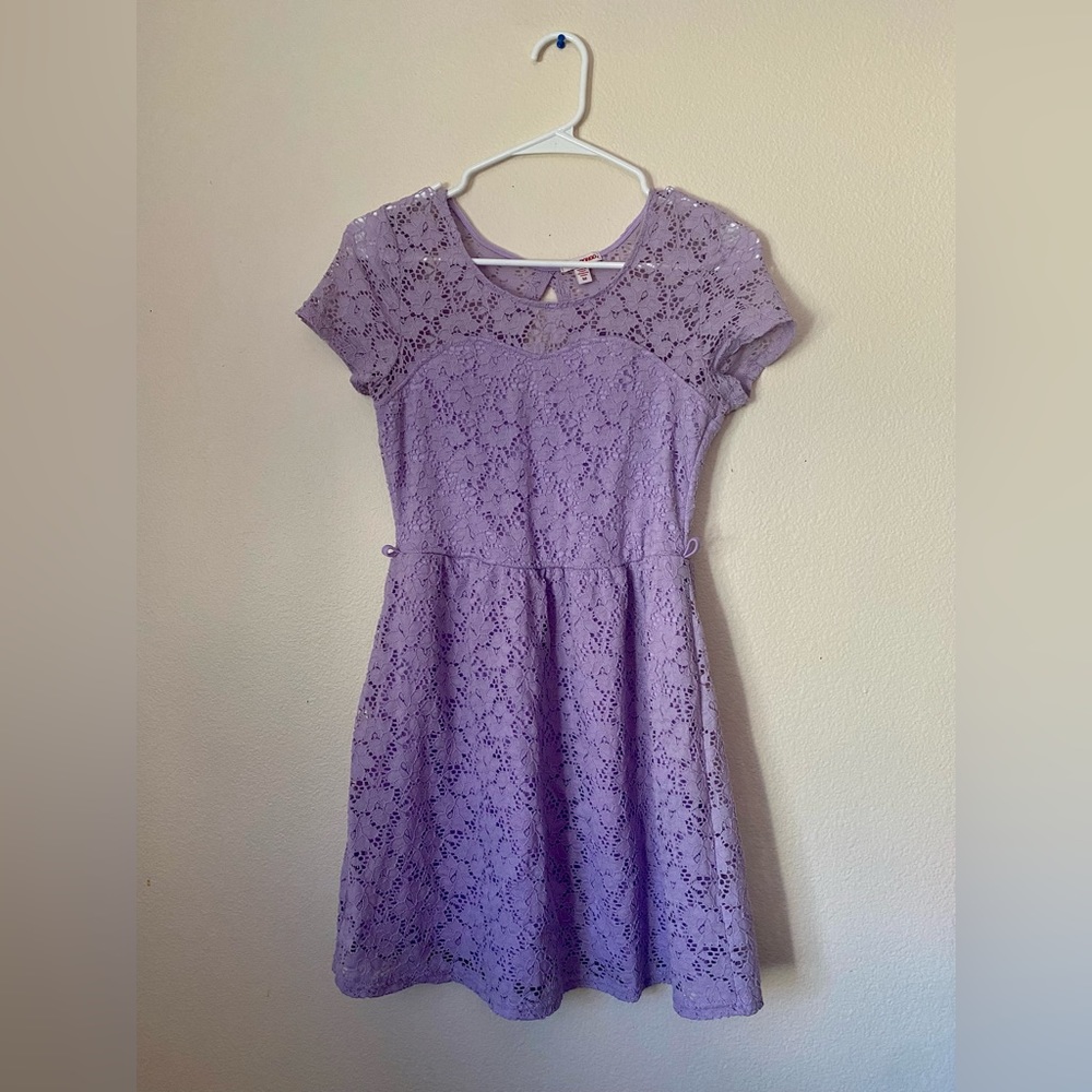Cute purple lace dress